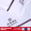 100Cotton Embroidery Hotel Logo Bedding Set Hotel Sheets